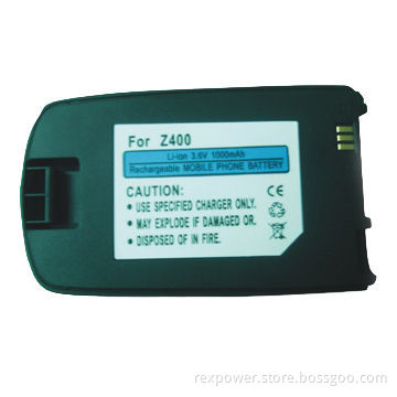 Mobile Phone Battery Pack, Suitable for Aftermarket Samsung Z400